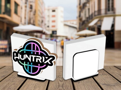 Porta Guardanapo Centro de Mesa Huntrix Guerreiras Kpop