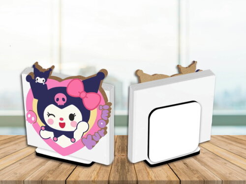 Porta Guardanapo Centro de Mesa Kuromi
