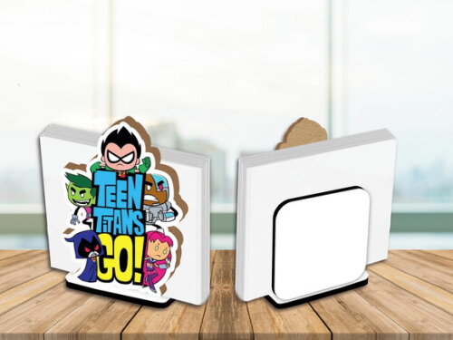 Porta Guardanapo Centro de Mesa Jovens Titans