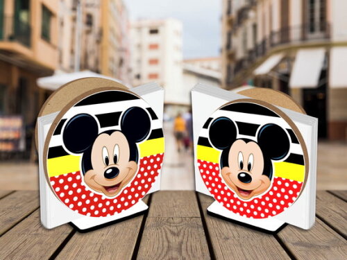 Porta Guardanapo Centro de Mesa Mickey
