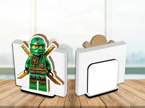 Porta Guardanapo Centro de Mesa Ninjago Lloyd