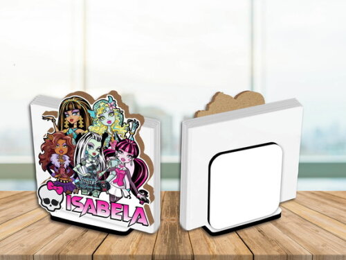 Porta Guardanapo Centro de Mesa Monster High