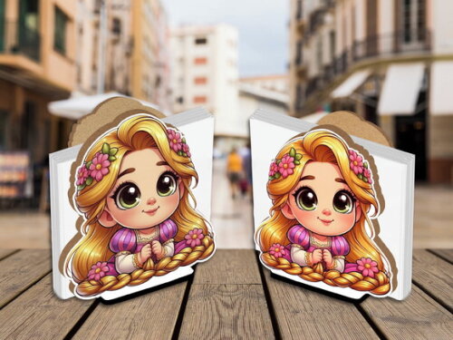 Porta Guardanapo Centro de Mesa Rapunzel