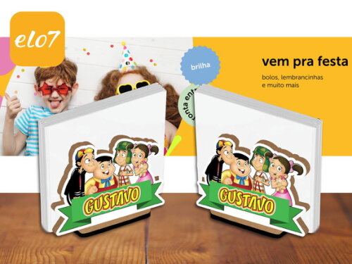Porta Guardanapo Chaves Kit 10 Unidades