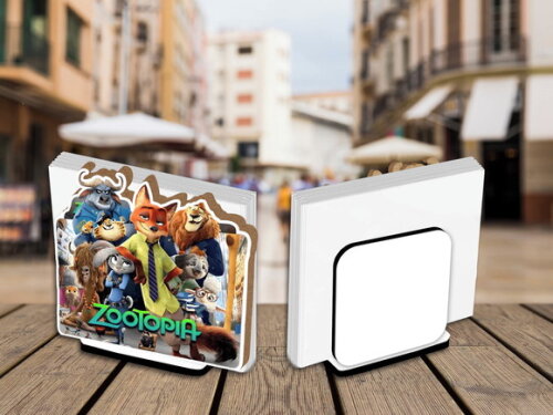 Porta Guardanapo Centro de Mesa Zootopia