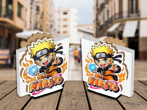Porta Guardanapo Enfeite de Mesa Naruto