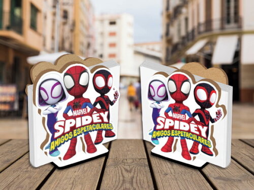 Porta Guardanapo Enfeite de Mesa Spidey e Seus Amigos