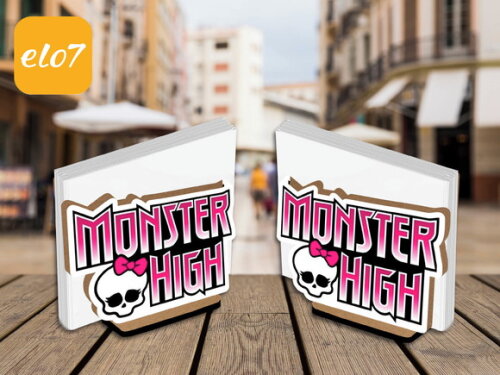 Porta Guardanapo Monster High Kit 10 Unidades