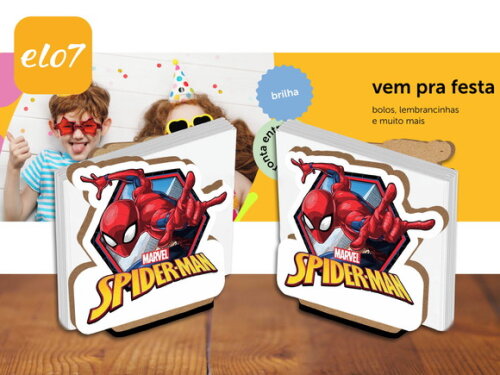 Porta Guardanapo Spider Man