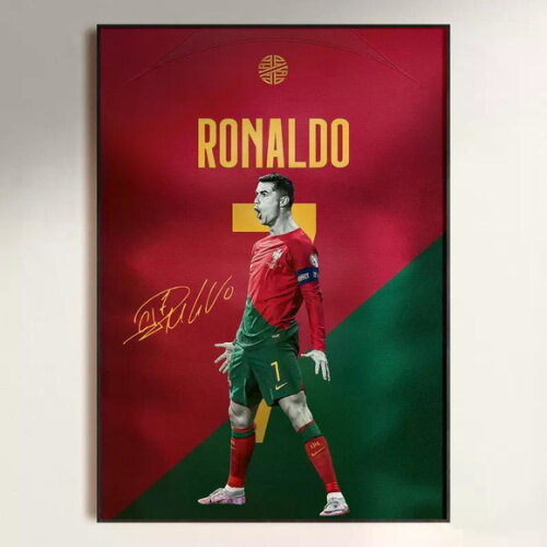 Quadro Futebol Cristiano Ronaldo Cr7