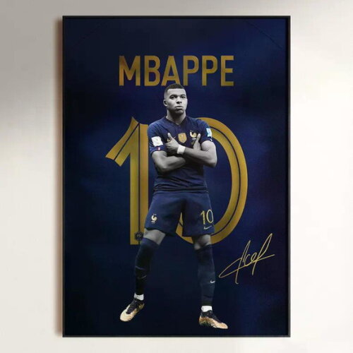 Quadro Futebol Mbappé