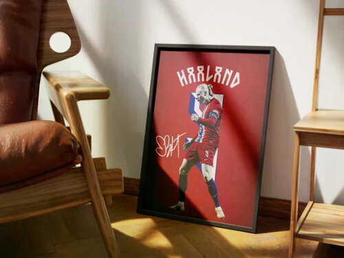 Quadro Futebol Haaland