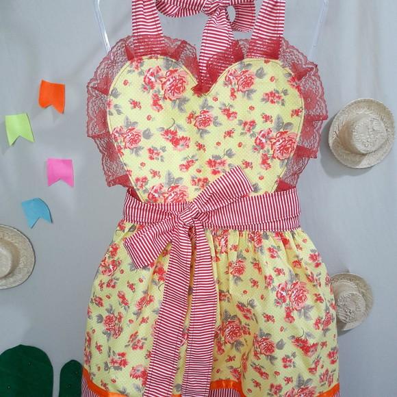Avental de Caipira Infantil