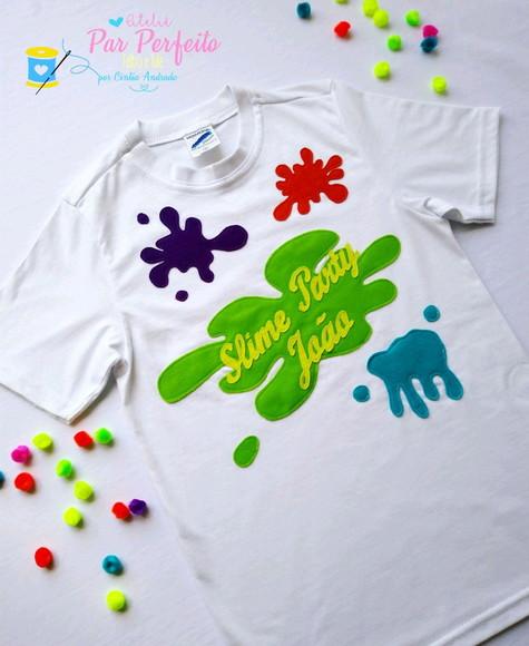 Camisa Infantil Slime