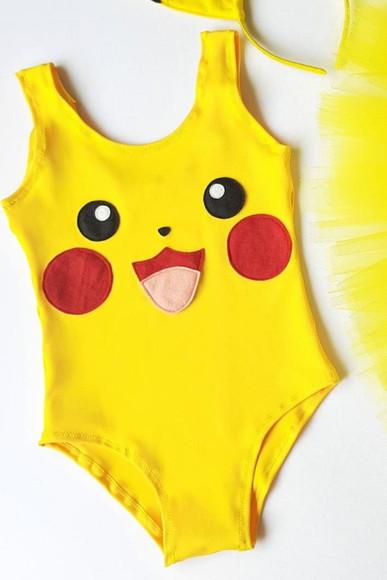 Collant Pikachu Pokémon Infantil