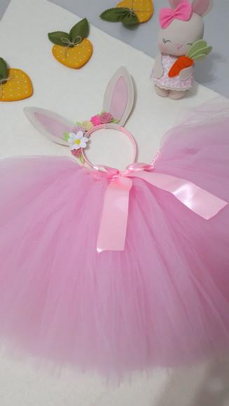 Fantasia Tutu Coelha 6 Anos