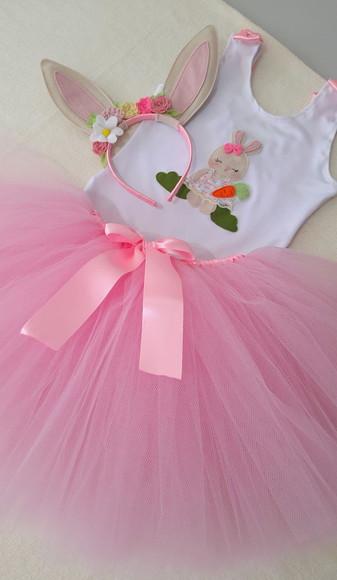 Fantasia Tutu Coelha 6 Anos
