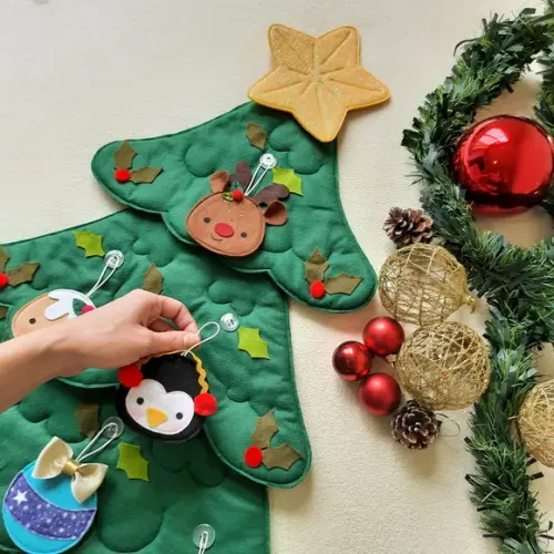 Árvore de Natal Montessoriana Interativa