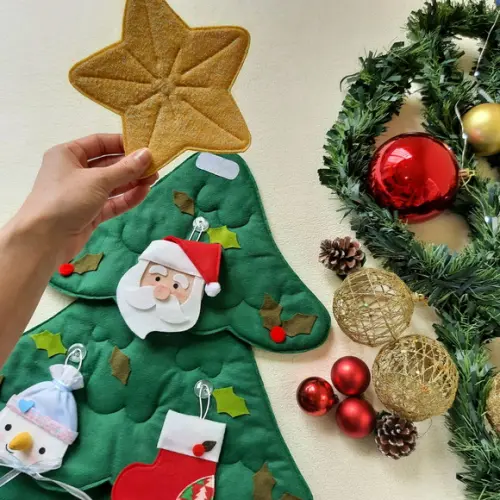 Árvore de Natal Montessoriana Interativa