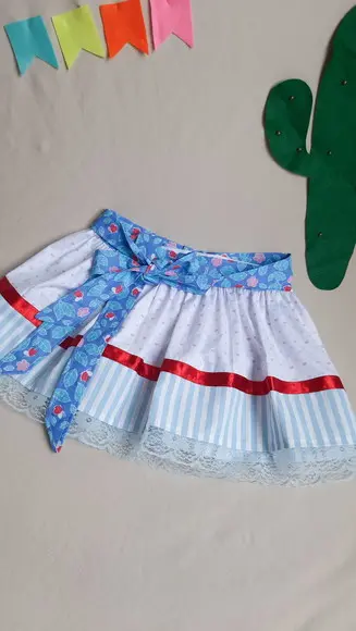 Avental de Caipira Infantil