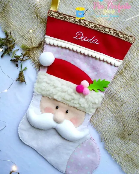 Bota Papai Noel Personalizada
