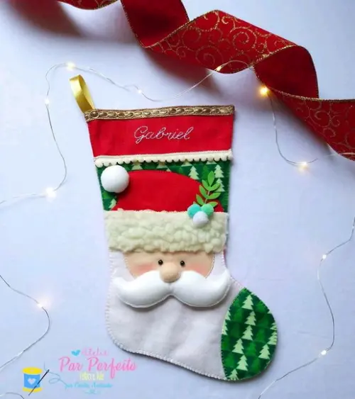 Bota Papai Noel Personalizada