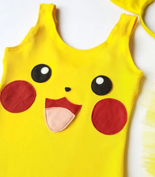 Collant Pikachu Tamanho 10 a 14 Anos