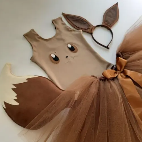 Fantasia Eevee com Cauda 10 a 14 Anos