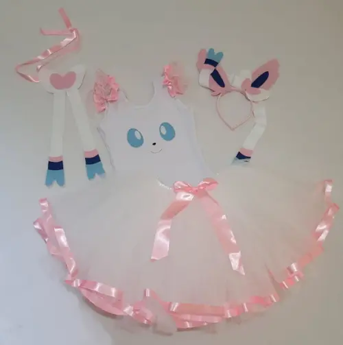 Fantasia Sylveon Barra Dupla Adulto
