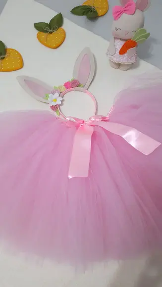 Fantasia Tutu Coelha 6 Anos