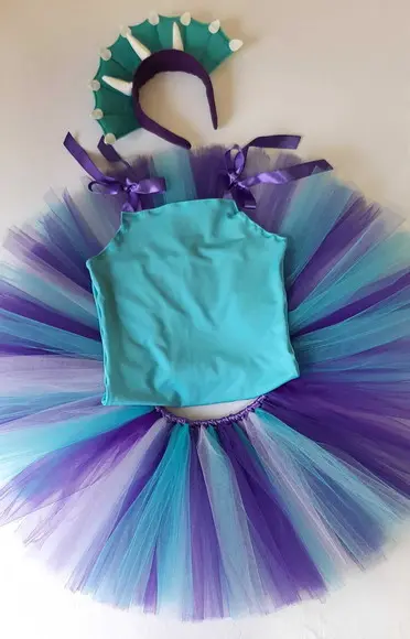 Fantasia Tutu Dinossauro Menina