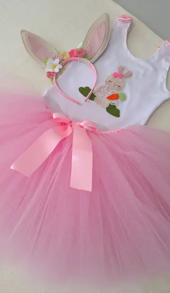 Fantasia Tutu Coelha 6 Anos