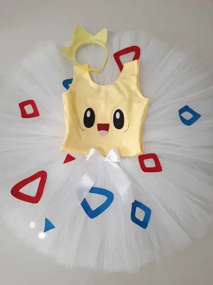 Fantasia Tutu Pokémon Togepi 10 a 14 Anos