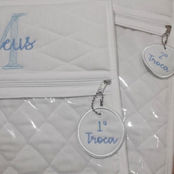 Kit 5 Saquinhos Personalizado para Mala de Maternidade