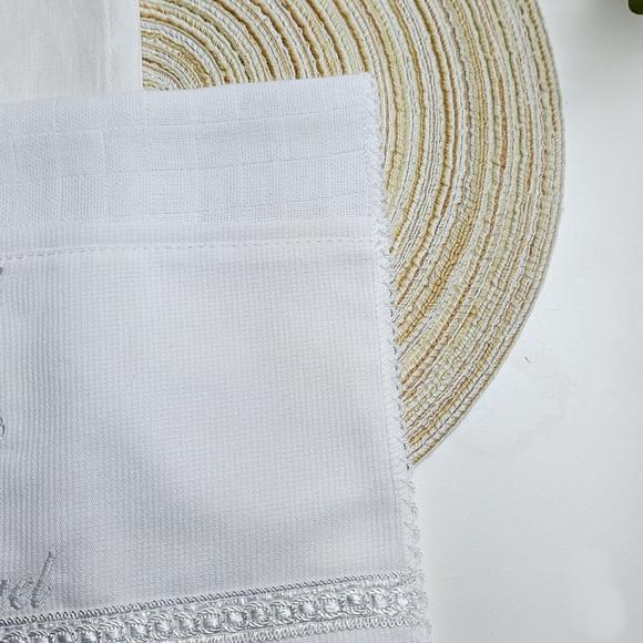 Kit Batizado Personalizado Toalha, Fralda, Vela e Embalagem