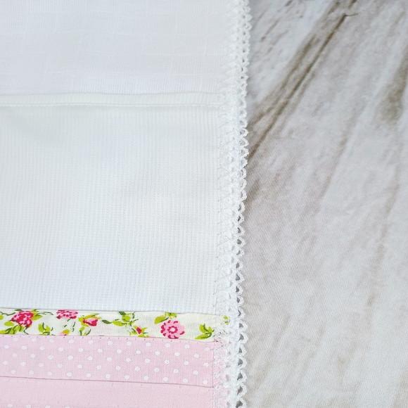 Kit Fraldas de Boca Princesinha Floral Personalizadas