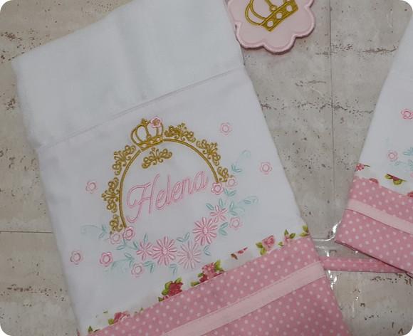 Kit Maternidade Fralda, Saquinho de Roupa e Porta Fraldas