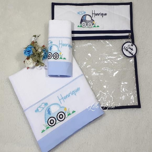 Kit Maternidade Fraldas e Saquinho de Roupa