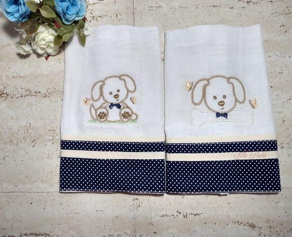 Kit Porta Fraldas e Lenço e Fraldinhas de Boca Presente Bebê