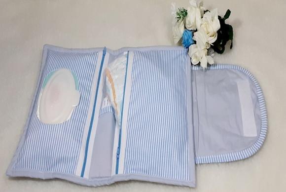 Kit Troca Fraldas-porta Fraldas e Trocador Portátil