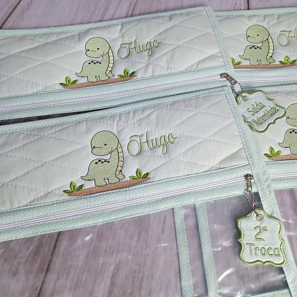 Saquinho Organizador Personalizado para Maternidade 4 Unid.