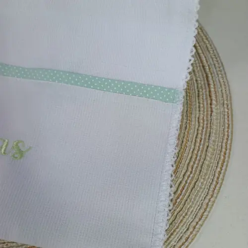 Kit Fraldas Bordadas Personalizadas Dinossauro Verde