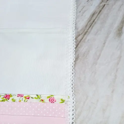 Kit Fraldas de Boca Princesinha Floral Personalizadas
