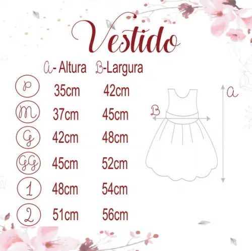 Vestido de Batizado para Bebê Infantil Menina
