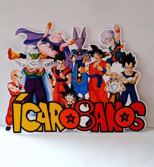Kit Decoração Dragon Ball Z