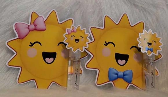 Lembrancinha Sol Home Spray com Adedivo