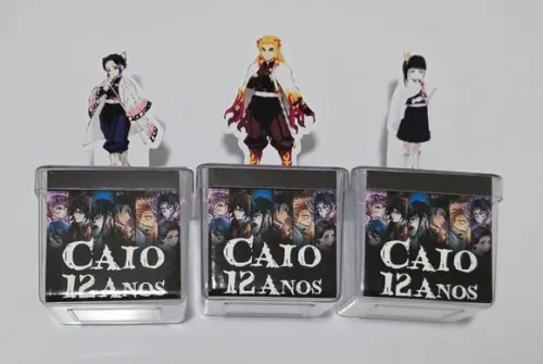 Caixa de Acrílico Demon Slayer - Kimetsu no Yaiba