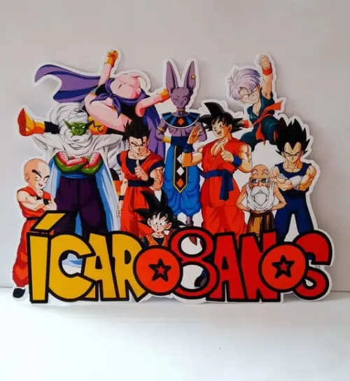 Kit Decoração Dragon Ball Z