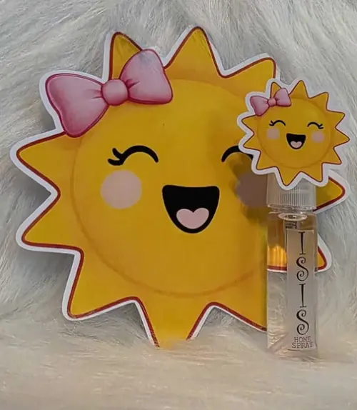 Lembrancinha Sol Home Spray com Adedivo