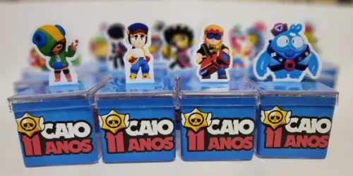 Caixa Acrílica Brawl Stars